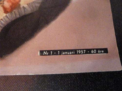 FICKJOURNALEN, NR 1 - 1957, TIDNING