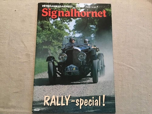 SIGNALHORNET NR 6 1983 PRIX MARITIM 83 TRAVEMUNDE,SAAB SPORT MONTE CARLO 850