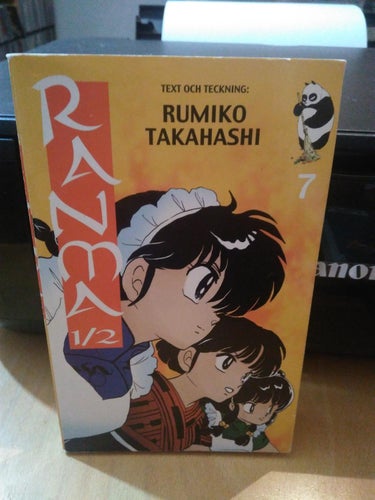 Ranma 1/2 av Rumiko Takahashi. bok, pocket, manga, nr 7
