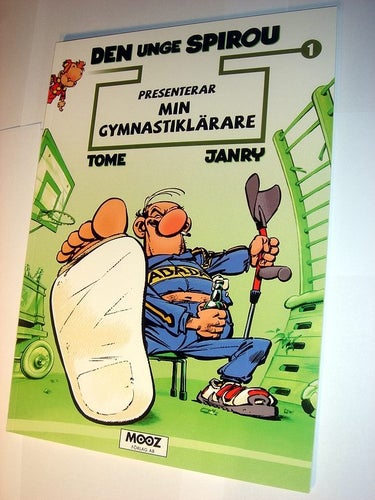 DEN UNGE SPIROU 1 Min gymnastiklärare ALBUM NY OLÄST