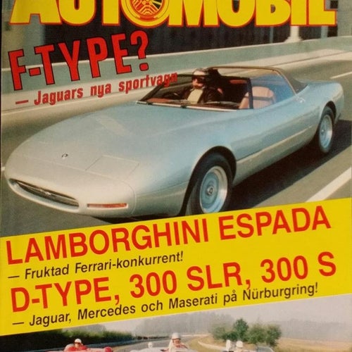 Automobil nr 3 1987: Jaguar D-Type, Maserati 300S, Mercedes 300 SLR, Citroën 2CV