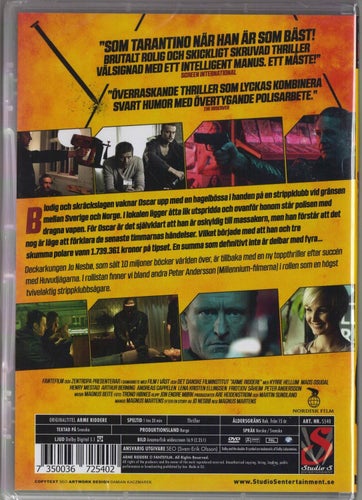 JACKPOT (Jo Nesbø) - DVD (INPLASTAD)