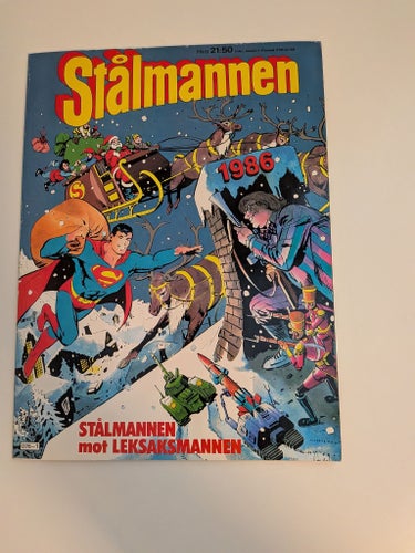 KLASSISKT JULALBUM: Stålmannen 1986 – "Stålmannen mot Leksaksmannen" (DC/Semic)