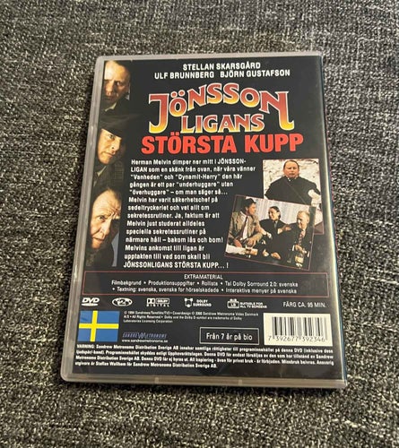 JÖNSSONLIGANS STÖRSTA KUPP (1994) UTGÅVA I MKT FINT SKICK!