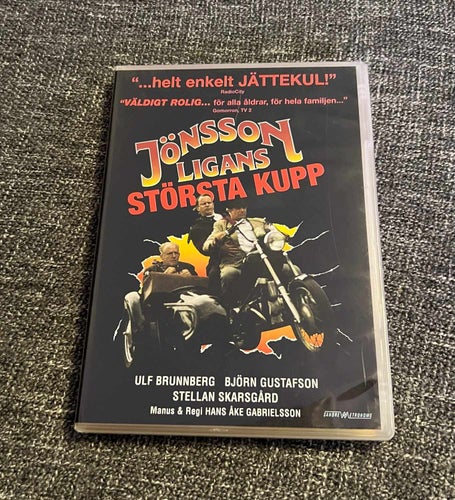 JÖNSSONLIGANS STÖRSTA KUPP (1994) UTGÅVA I MKT FINT SKICK!