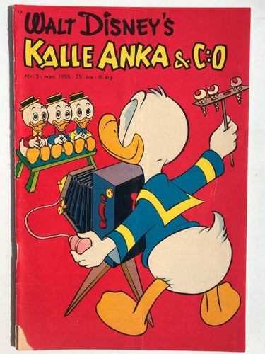 Kalle Anka - 1955:3. FN