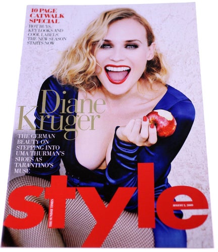 The Sunday Times Style Magazine-August 2nd 2009-NEW-Diane Kruger-Weight 110g-NEW