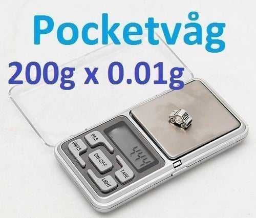 Digital våg Pocket 200g - 0,01g