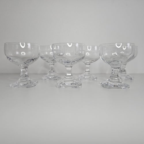 Kosta Rix Snapsglas 6 st Elis Bergh 40-tal Glas Madeiraglas 8,5 cm