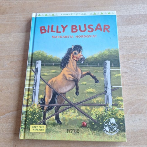 Billy Busar av Margareta Nordqvist, 2021