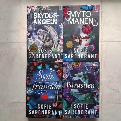 4× Sofie Sarenbrant inbundna.