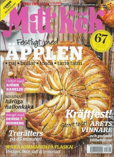Mitt kök nr. 11 2014- Kräftfest / Trerätters på 45 minuter
