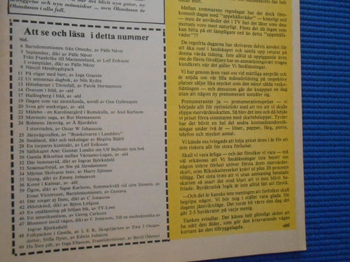 Vi Smålänningar 26 1978 Pukeberg Glasbruk Nässjö Överum Hallingeberg Gemla