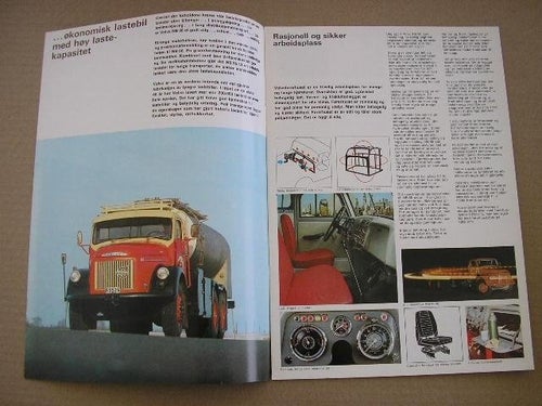 VOLVO Försäljningsbroschyr Lastbil NB86 / NB 86