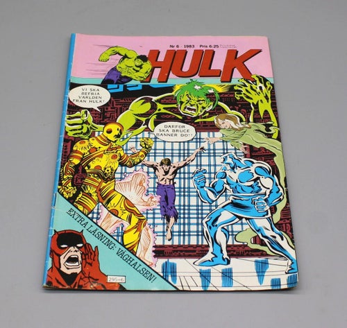 Serietidning - Hulk nr 6 1983 - Extra läsning: Våghalsen