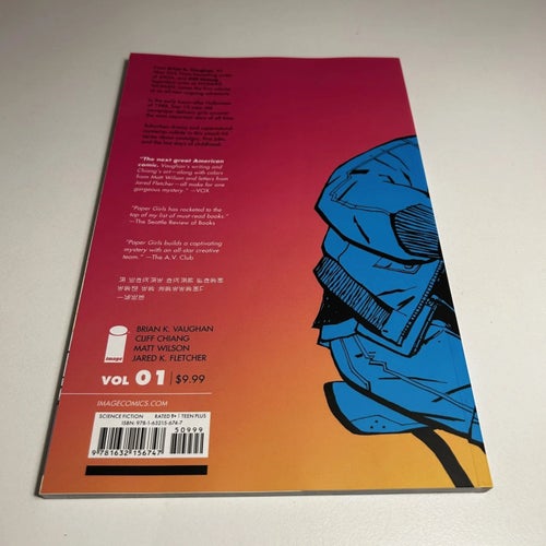 Paper Girls #1, toppex! NM