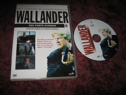 WALLANDER DEN FEMTE KVINNAN (ROLF LASSGÅRD,MICHAEL NYQVIST,ANKI LINDEN) DVD