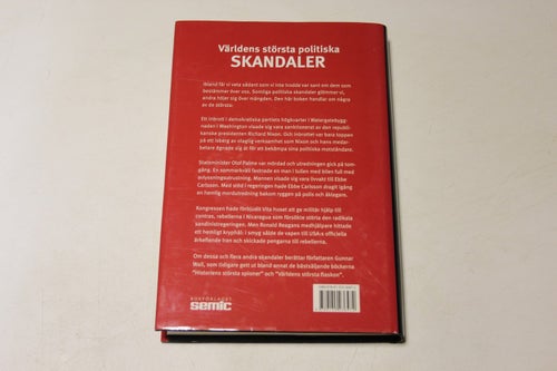 VÄRLDENS STÖRSTA POLITISKA SKANDALER - Gunnar Wall