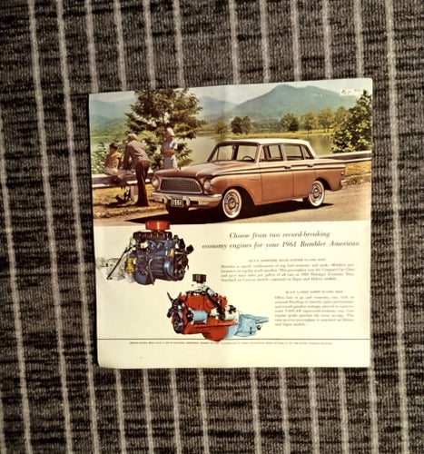 Rambler American 1961 - Bilbroschyr