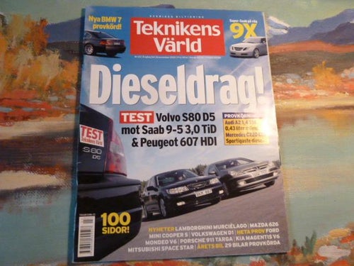 TEKNIKENS VÄRLD, 08/11 2001, NR 23,