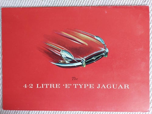 Jaguar E Type 4.2 litre 1962 ?