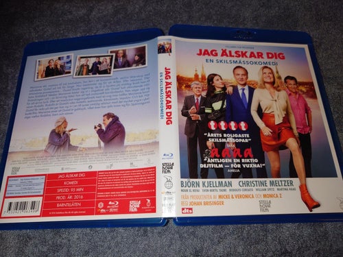 Jag älskar dig (Blu-ray), Björn Kjellman, Christine Meltzer, William Spetz