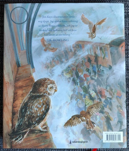 J.K. Rowling / Harry Potter Och De Vises Sten / Illustrerad / Inb./ Nära nyskick
