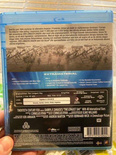 Den Längsta Dagen - Blu-ray