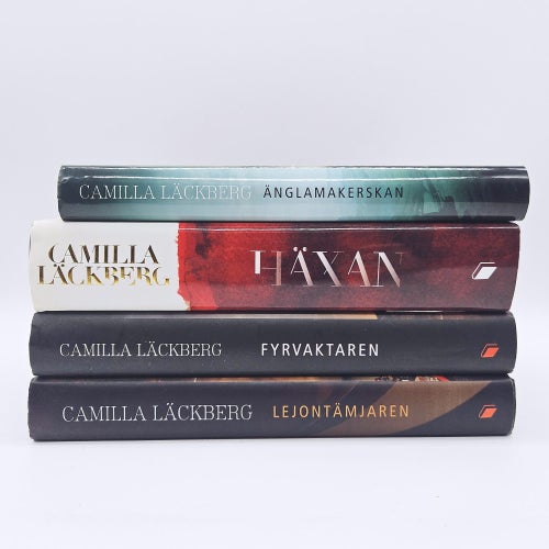 Camilla Läckberg - bokpaket med 4 böcker