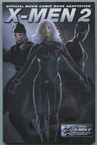 X-Men 2 official movie comic with Nightcrawler and Wolverine