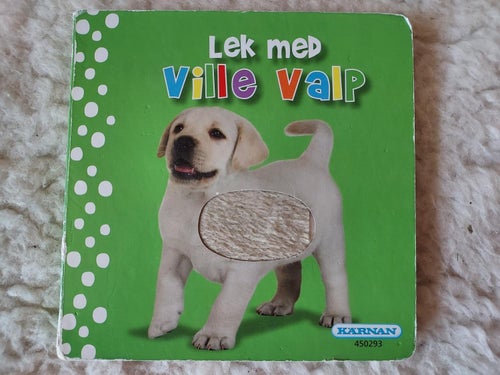 barnbok Lek med Ville valp 2010 !