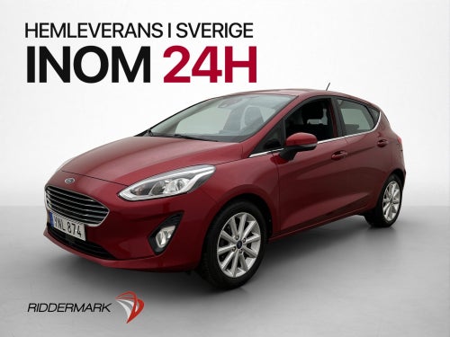 Ford Fiesta 1.0 EcoBoost 100hk Titanium CarPlay Adaptiv Navi