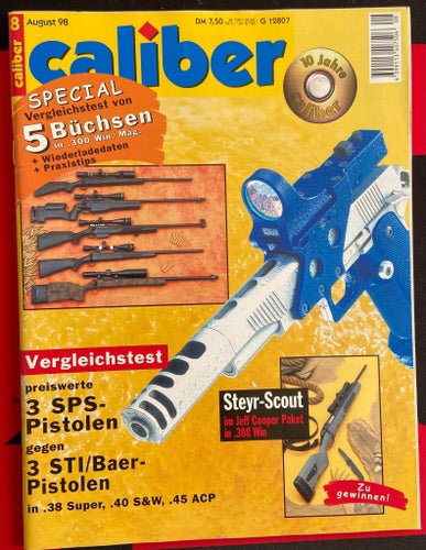 (380) Caliber tidskrift augusti 1998