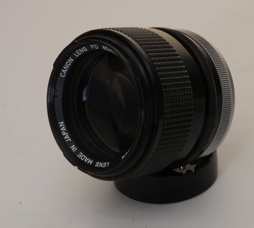 Canon FD 85mm 1:1.8 S.S.C. Objektiv
