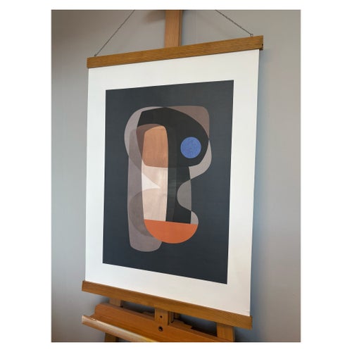 Fint skick! The Poster club x Atelier Cph / affisch / abstrakt kubism konst
