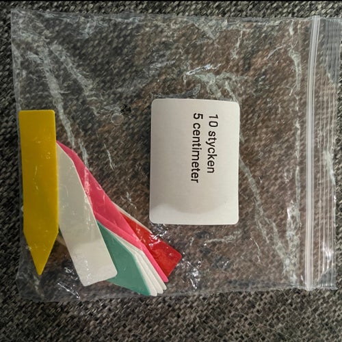 10stycken växtetiketter 5cm