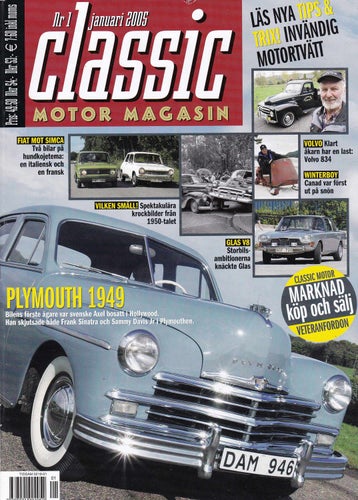 Classic 2005-1 Volvo PV 834..Allrad.Husqvarna 1973.Plymouth