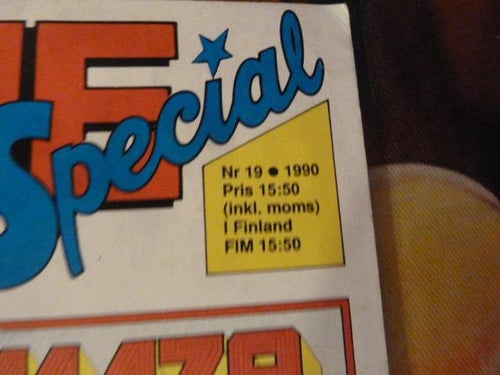 SERIE MAGASINET, NR 19-1990, TIDNING