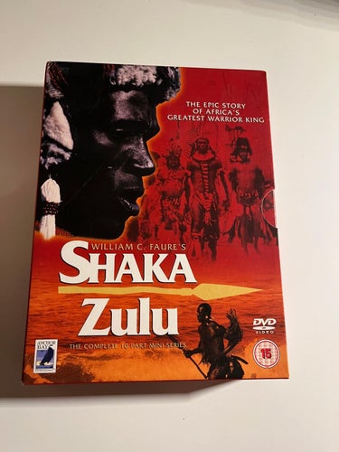 DVD-film: Shaka Zulu- 4-Disc Box (Edward Fox, Robert Powell)