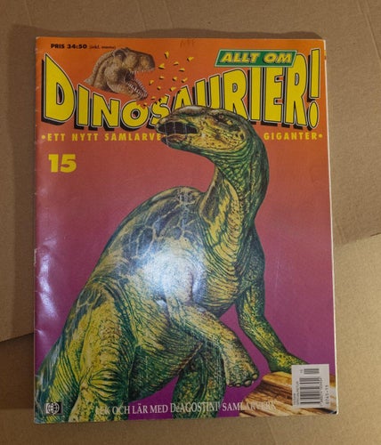 Allt om Dinosaurier 15 - DeAgostini samlarverk
