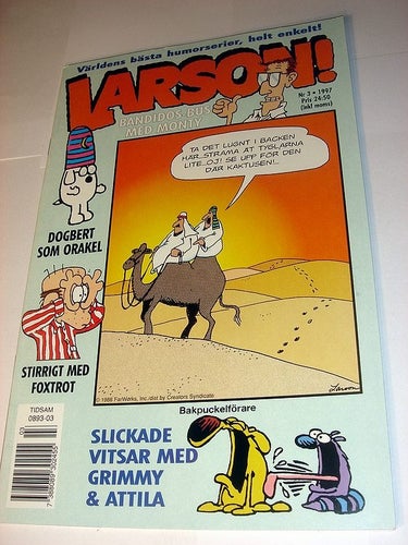 LARSON (svensk) NY OLÄST Nr 3 1997 !!!