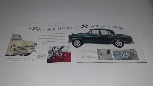 The Morris Cowley 1500 8 sidor tryckt 1957 engelsk text