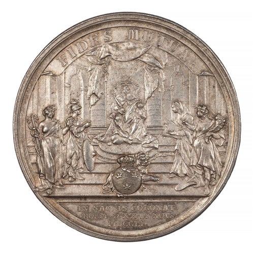 Adolf Fredrik – Konungens kröning i Stockholms Storkyrka den 26 november 1751