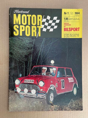 IMS / Illustrerad Motorsport 1964 Nr. 1 Cortina Lotus, Porsche 904