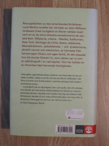 Handbok för städerskor : noveller av Lucia Berlin, okänt publiceringsår