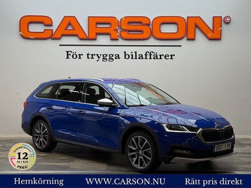 Škoda Octavia Scout Skoda 2.0 TDI SCR 4x4 Backkamera Värmare Apple Carplay Drag