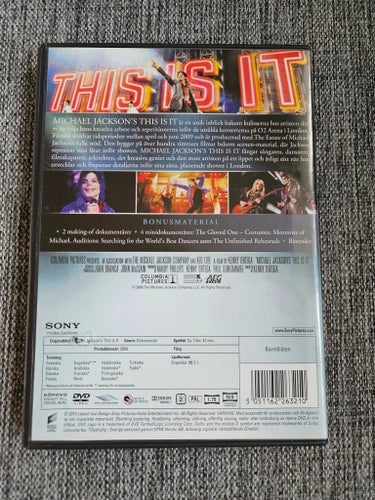 Michael Jackson's This Is It DVD