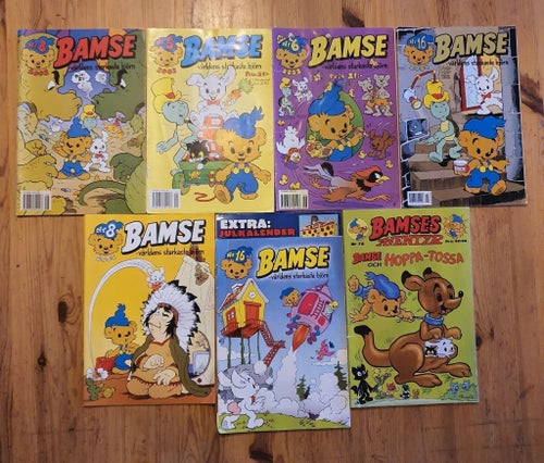 Bamse tidningar 2003, 2004, 2005
