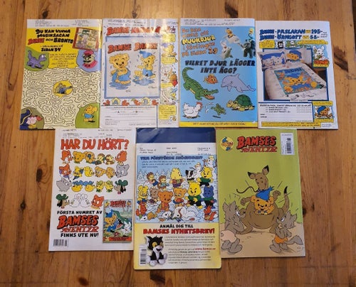 Bamse tidningar 2003, 2004, 2005