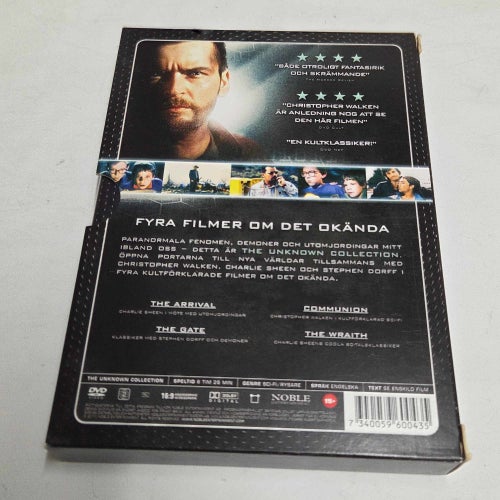 The Unknown Collection, Fyra filmer om det okända DVD